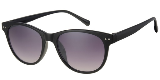Sort solbrille med gradueret sorte glas